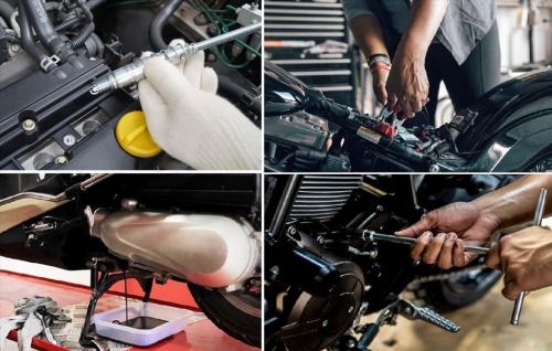 Địa chỉ bảo trì bảo dưỡng sửa chữa thay thế phụ tùng xe máy tay ga xe số Honda Yamaha Suzuki Vespa Piaggio chuyên nghiệp ở TPHCM